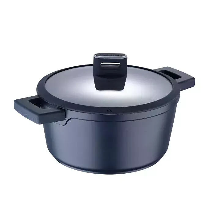 Каструля з кришкою MasterPro Indigo 24 см (BGMP-7979)