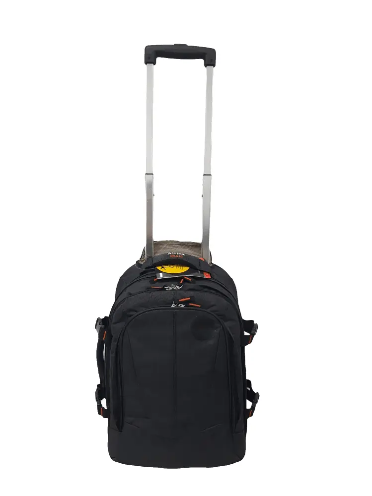 Сумка-рюкзак дорожня на колесах Airtex 560/1 48x35x19 см 18 л міні XS сіра - фото 3