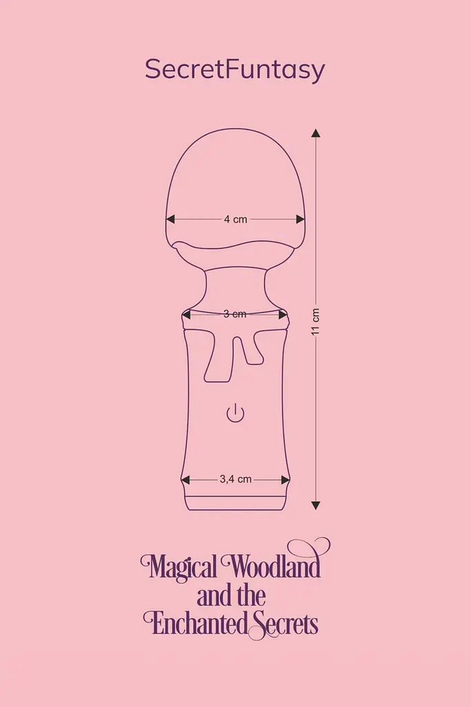 Вібратор FairyGasm SecretFuntasy 11 см зелений - фото 11