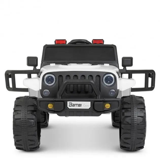 Дитячий електромобіль Джип Jeep Wrangler M 4282EBLR - фото 4