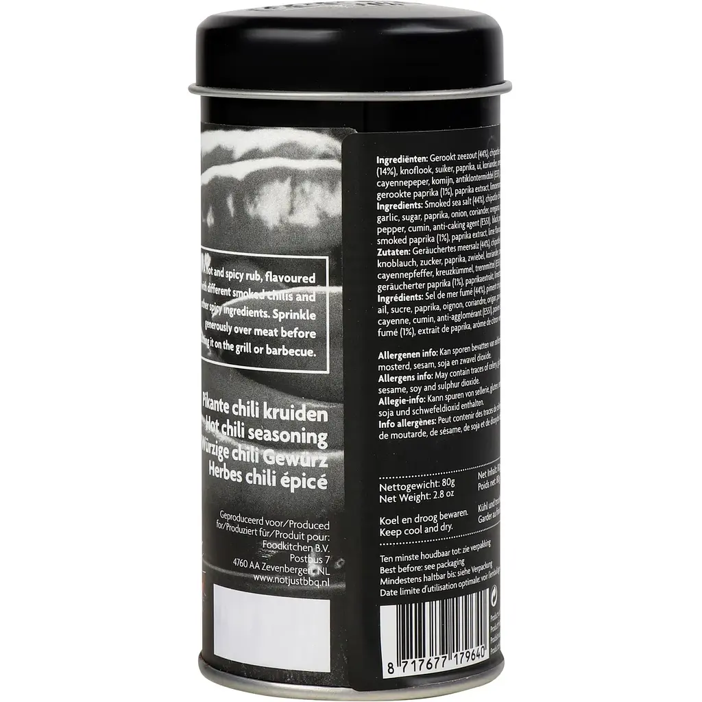 Приправа Not Just BBQ Chipotle Chili Rub 80 г - фото 3