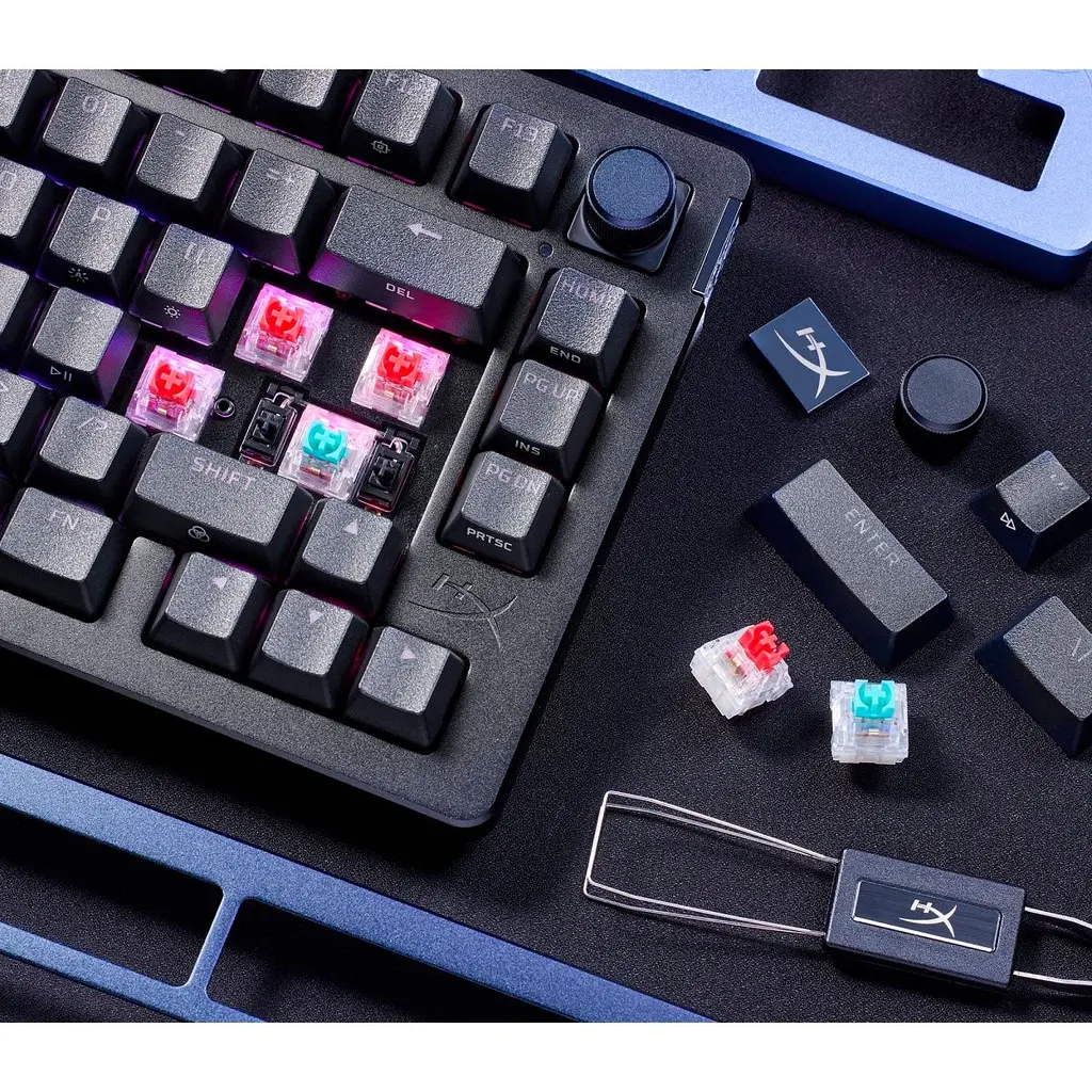 Клавіатура HyperX Alloy Rise 75 PBT HX Red UA Black (7G7A4AA) [116815] - фото 6