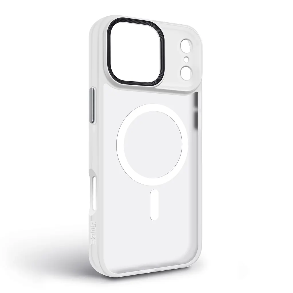 Чехол для Apple iPhone 17 Pro Max, Uniq MagCase, белый, противоударный, панель-накладка с магсейф, ударопрочный TPU+PC, с магнитом MagSafe, поддержка полноценной беспроводной зарядки, ArmorStandart (ARM86274) - фото 2