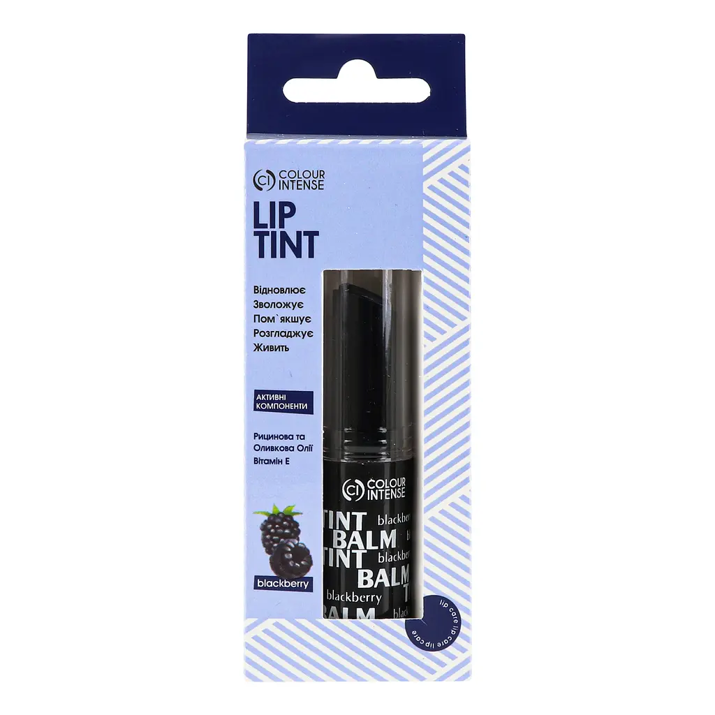 Тінт-бальзам для губ Colour Intense Lip Care Відтінковий №02 (Ожина) 4 г - фото 3