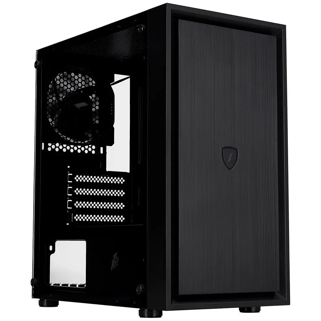 Корпус 1stPlayer B5-M-BK-3F Чорний без БЖ