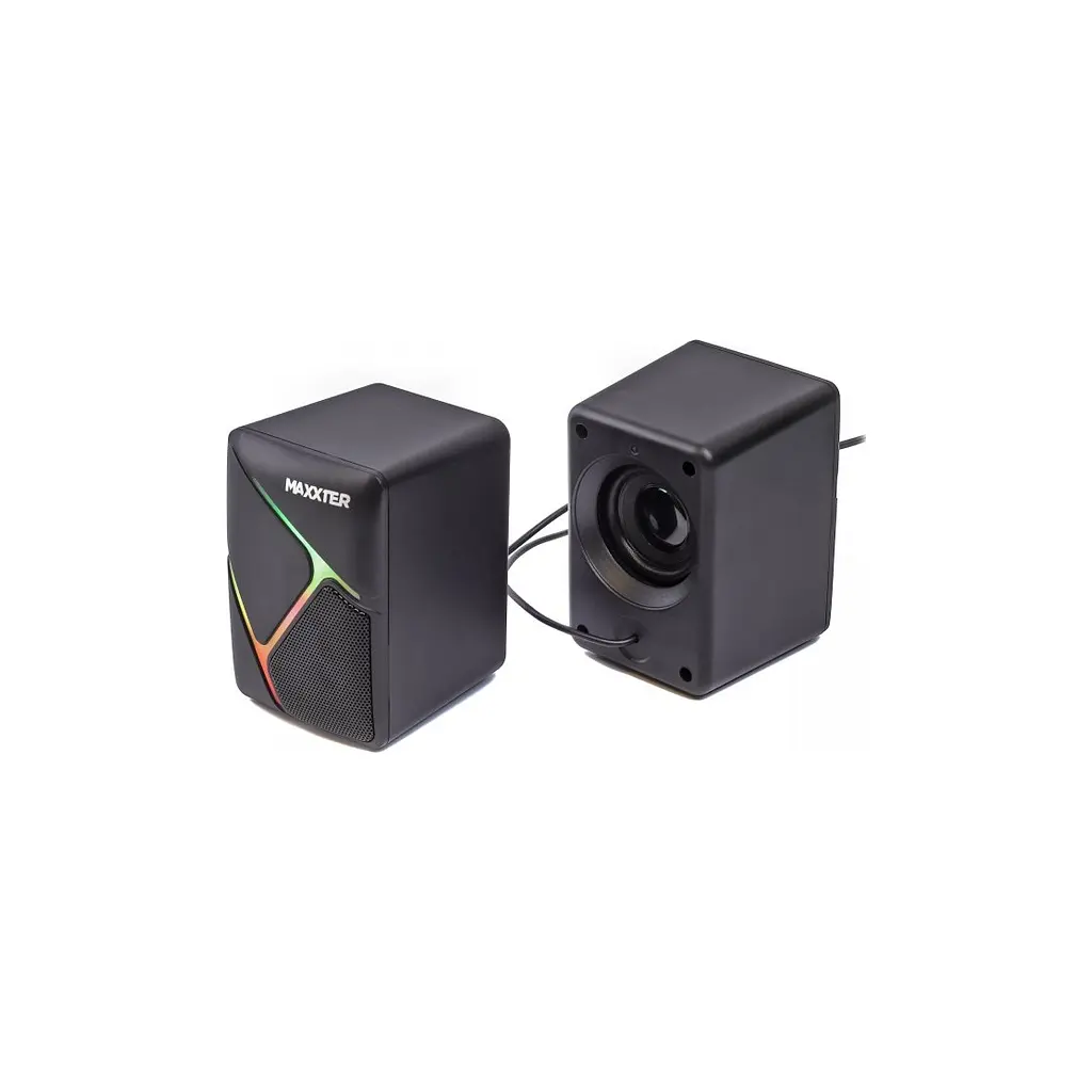 Акустична система Maxxter CSP-U004RGB USB Black (CSP-U004RGB) - фото 3
