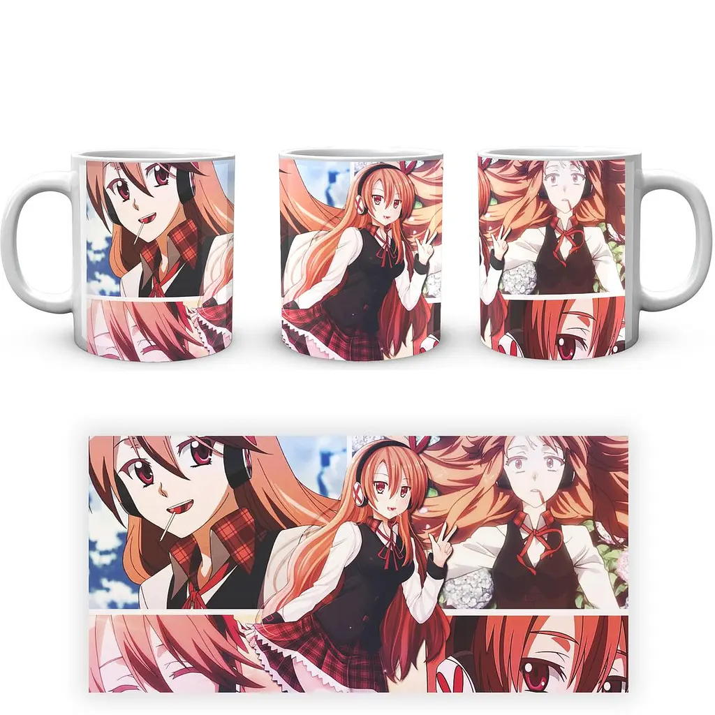 Кружка GeekLand Убийца Аками Akame Ga Kill! emotions AGK 02.19 330 мл разноцветная - фото 2
