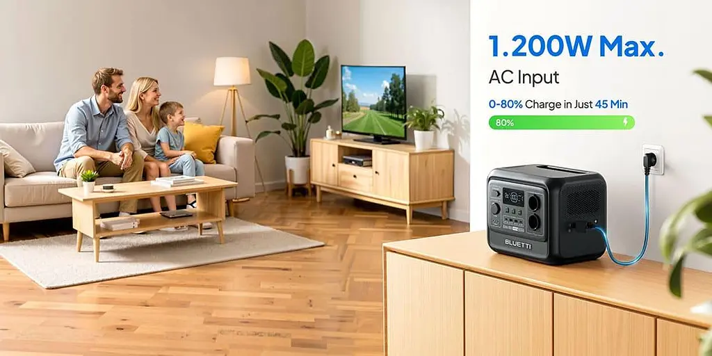 Зарядная станция BLUETTI Premium 100 V2 / 2000 Вт / 1024 Вт/ч / LiFePO4 (PR100V2) UA - фото 8