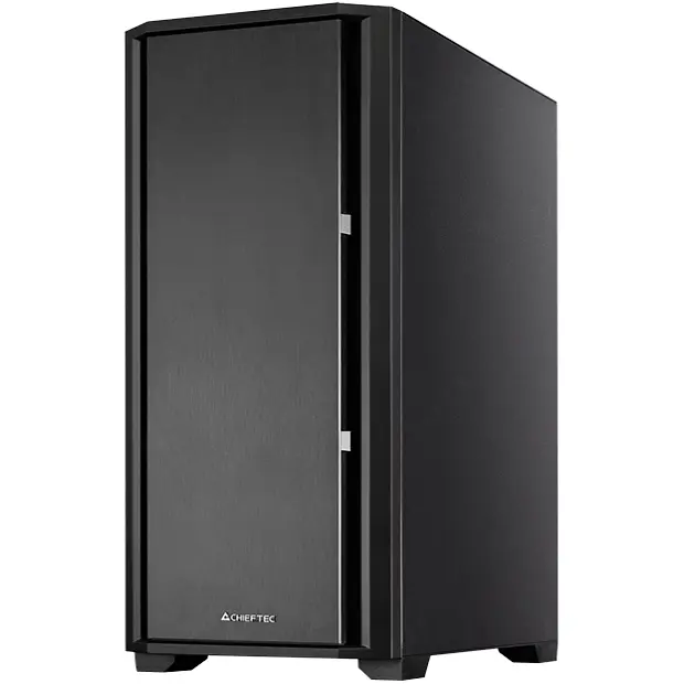 Корпус Chieftec Pro Midi Q AS-01B-OP ATX, без БЖ, Black - фото 6