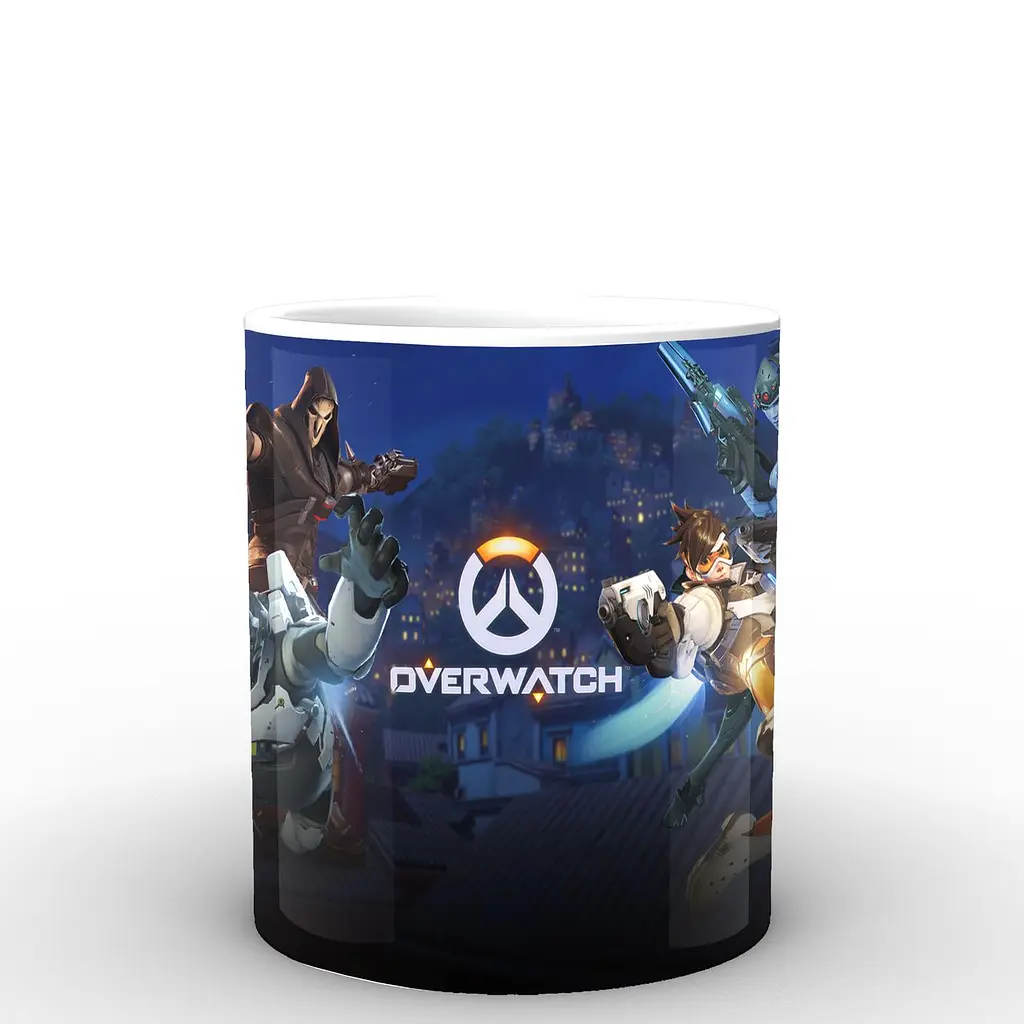 Кухоль GeekLand Overwatch Овервотч постер OW.02.006 330 мл білий - фото 3