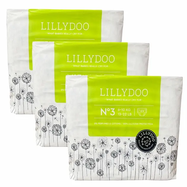 Підгузники LILLYDOO 3 Midi (6-10 кг) 99 шт
