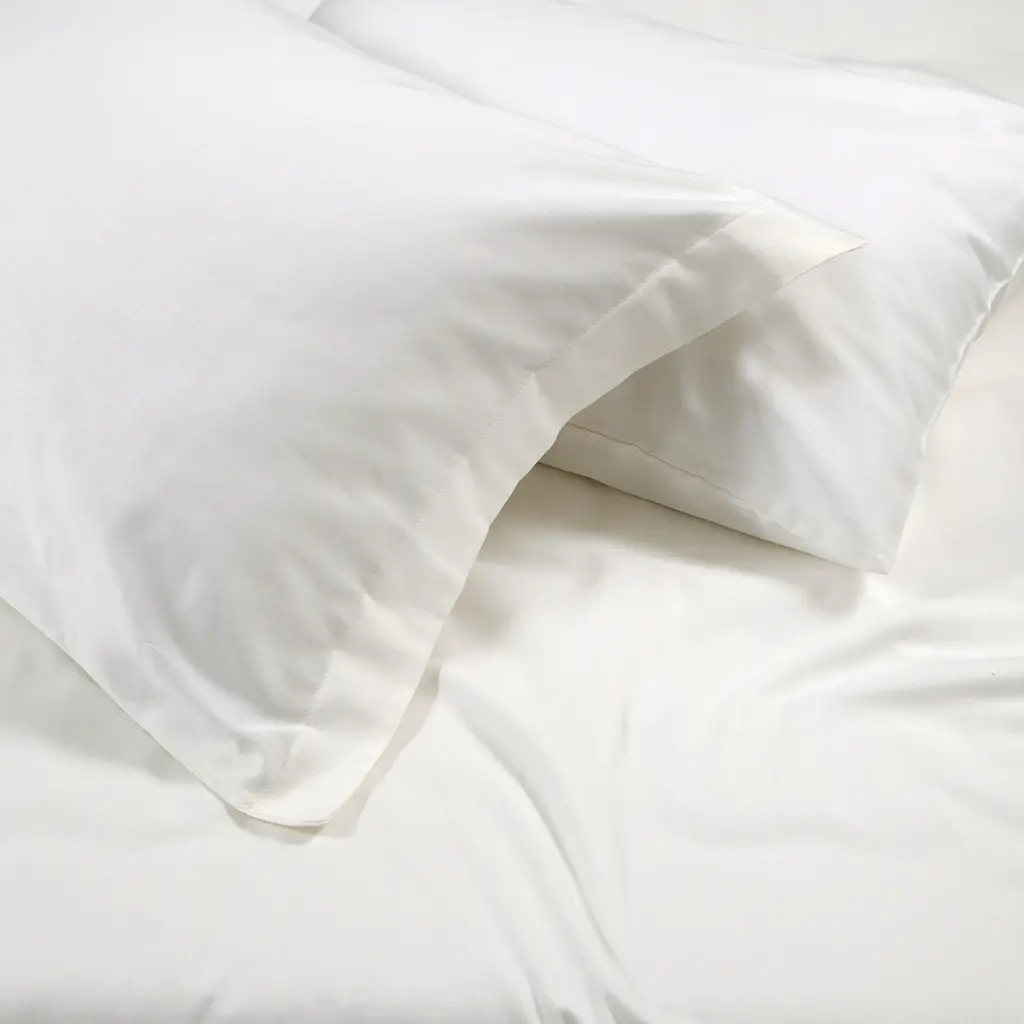 Постельное белье сатин 210ТС Lotus Home - Brista молочный семейный - фото 6