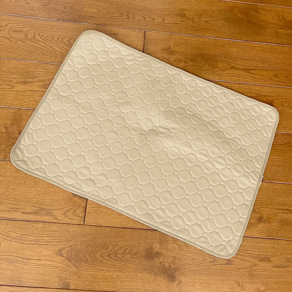 Багаторазова пелюшка для собак Pelushka Beige 150х200 см - фото 4