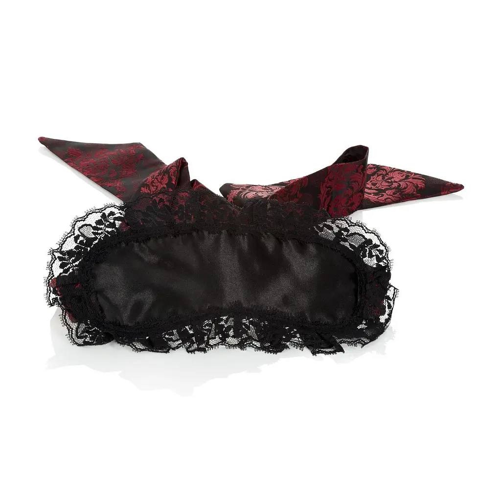 Маска на глаза Scandal Eye Mask 127 см черный с красным - фото 6