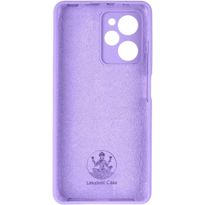 Чохол Silicone Cover Ummi Lakshmi Full Camera (AA) для Xiaomi Poco X5 Pro 5G Бузковий / Dasheen - фото 4