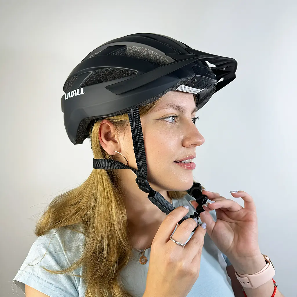 Захисний шолом Livall MT1 NEO (L) Black (58-62см), акустика, мікрофон, сигнали поворотів та стопів, додаток, пульт BR80, Bluetooth (LIV-T0MT1N-5343) - фото 10