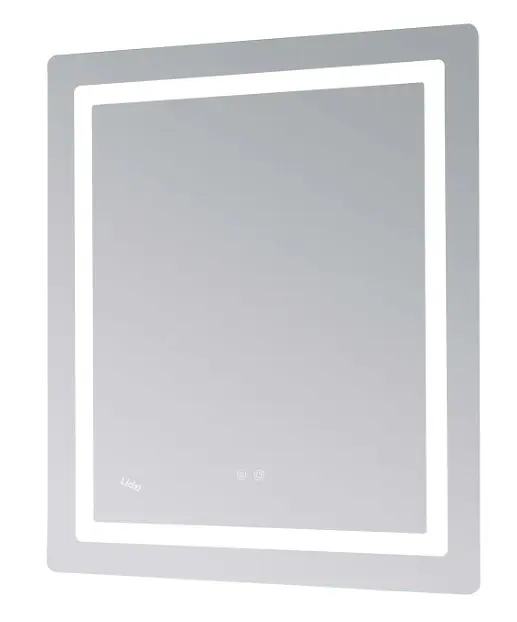 Дзеркало Lidz Kubis (KU2) 700х800 мм з LED-підсвічуванням Touch LD78LF9047080 - фото 4