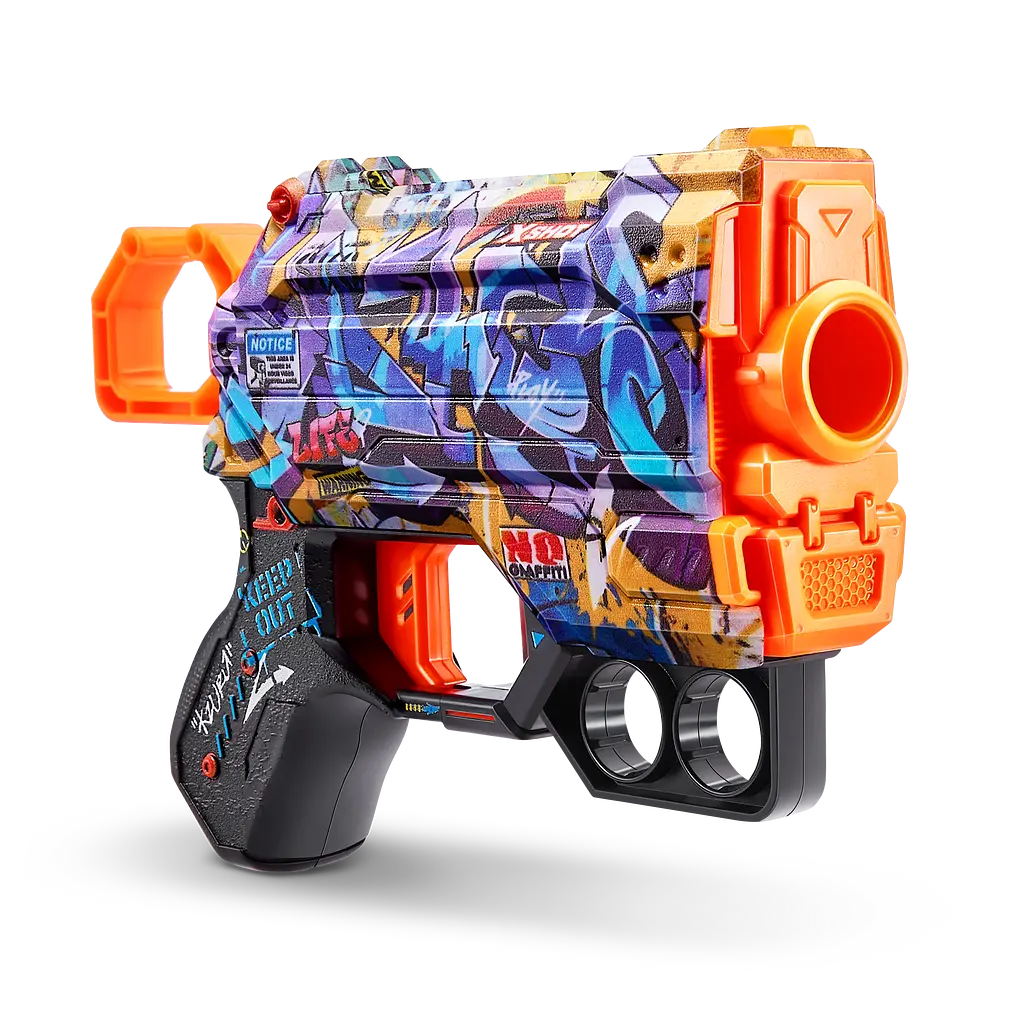 Швидкострільний бластер Zuru X-Shot Skins Menace Spray Tag, 8 патронів (36515D) - фото 4