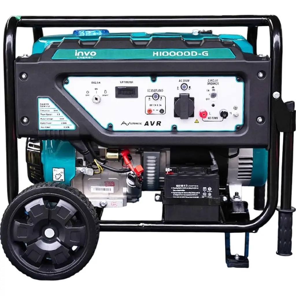 Генератор бензиновий INVO H10000D-G [DD0006817] [139356] - фото 3