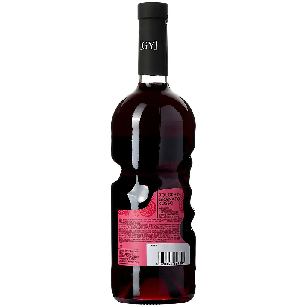 Винний напій Bolgrad Good Year напівсолодкий червоний Granato Rosso 10% 0.75 л - фото 3
