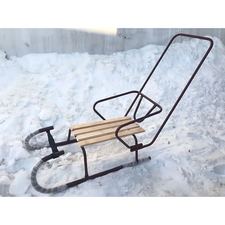 Санки Snower Сніжок бордові - фото 5
