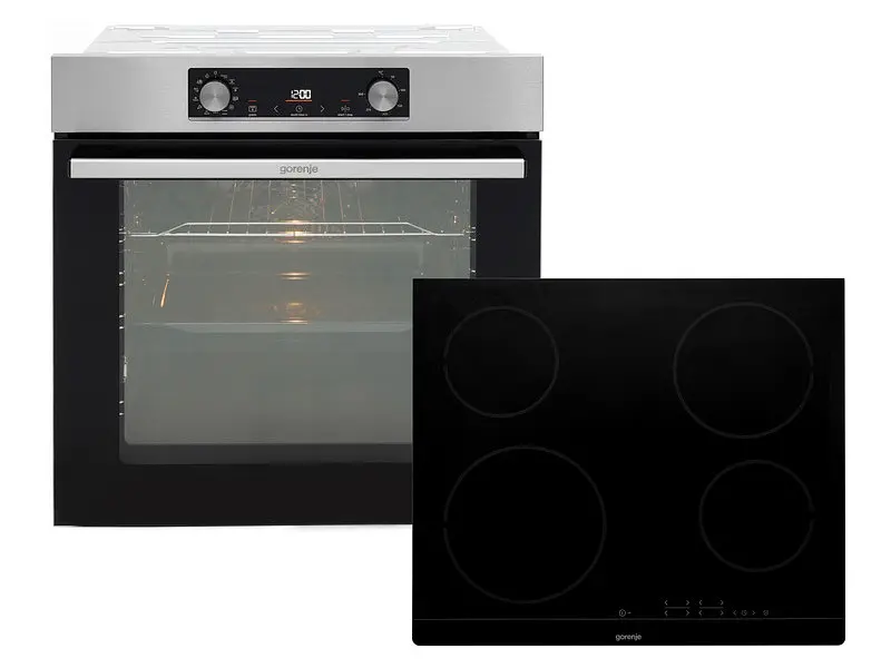 Духова шафа + варильна поверхня Gorenje BO6737E02X + ECT41SC