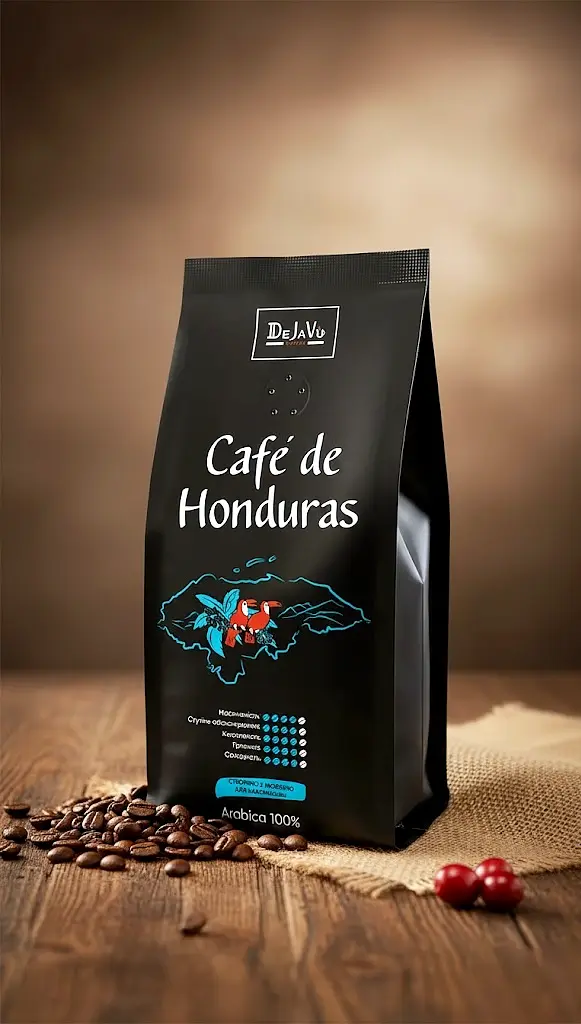 Кава в зернах DeJaVu Cafe de Honduras 250 г - фото 3