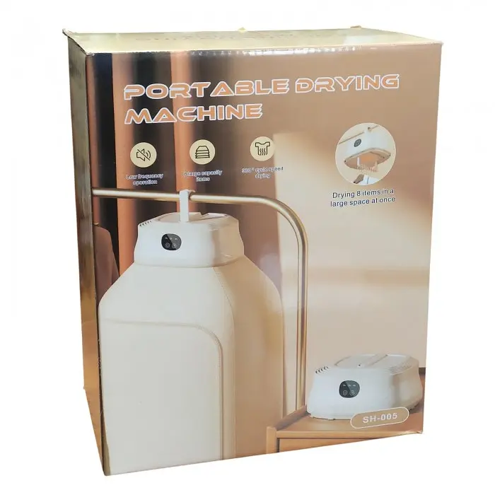 Електросушарка для одягу Portable Drying Machine SH-005, підвісна, з таймером та чохлом - фото 9