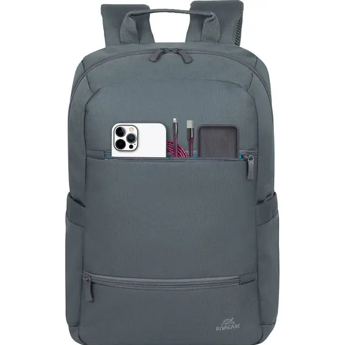 Рюкзак для ноутбука RivaCase 15.6" 8265 Dark Grey - фото 8