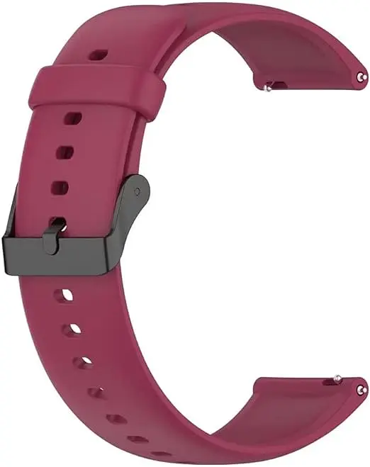 Ремінець силіконовий для смарт-годин BeWatch HW Huawei Watch 22 мм Фіолет (102HW02) - фото 4