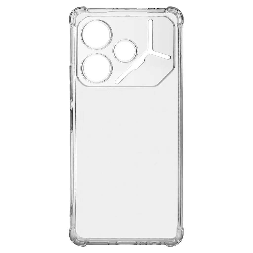 Чехол ArmorStandart Air Force для Tecno Pova 6 (LI7) Camera cover Clear