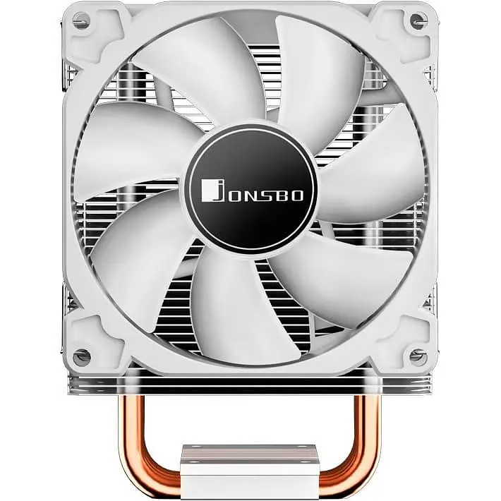 Кулер для процесора Jonsbo CR-1400 White (92mm/LGA115X/1200/1700, AMD AM4/AM5/4 тепл. трубки) (CR-1400 White) - фото 4