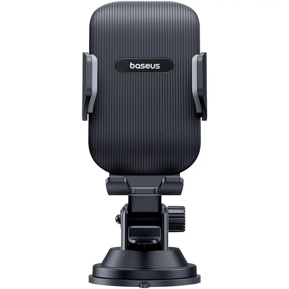 Автомобільний тримач холдер Baseus Ultra Control Go Series Clamp-Type Phone Holder C40361600111-00 Black - фото 3