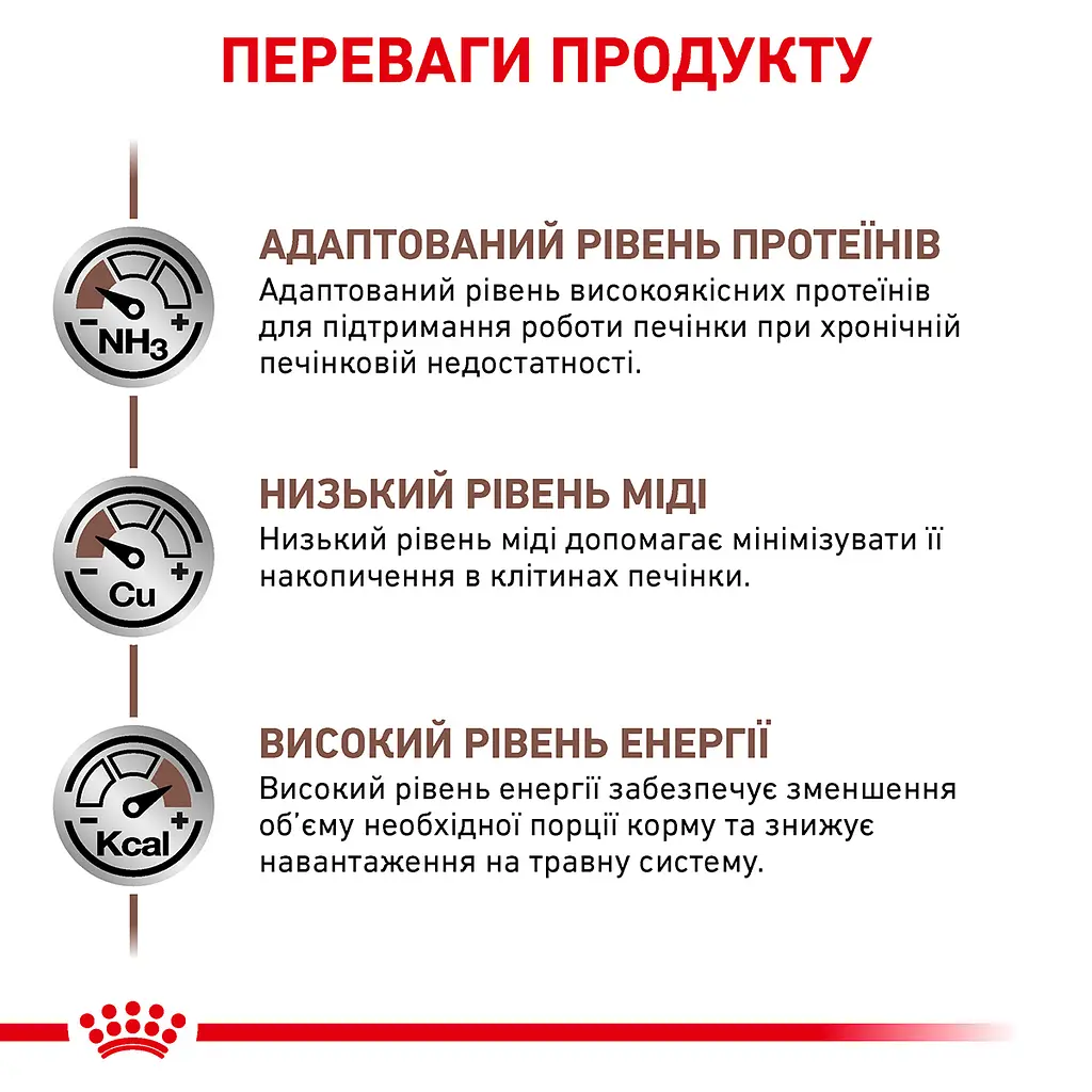 Сухий корм для дорослих собак Royal Canin Hepatic для підтримки функції печінки при хронічній печінковій недостатності 1.5 кг - фото 5