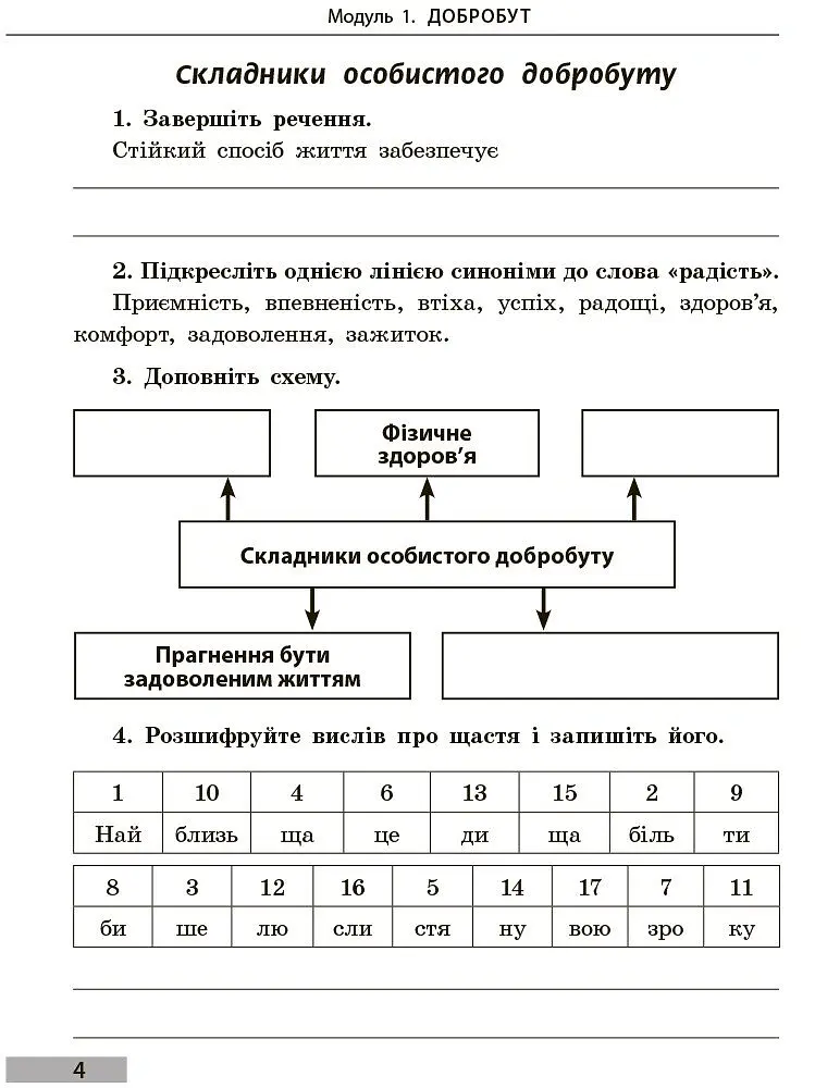 Здоров'я, безпека та добробут. 5 клас. Робочий зошит - Ольга Тагліна - фото 5