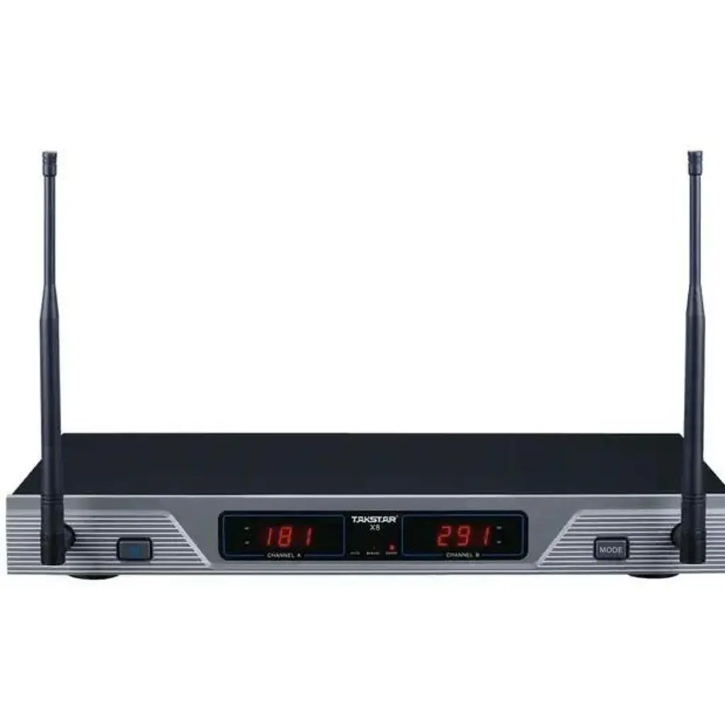 Микрофонная система XPRO TKStar X8 беспроводная черная (MER-12737_11522) - фото 2