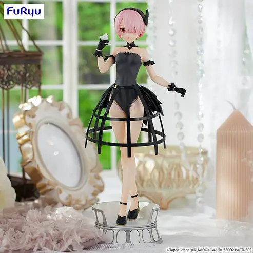 Фигурка Furyu Жизнь с нуля в альтернативном мире Рам Re:Zero Ram Birdcage Dress 22 см F RZ R BD 22 - фото 6
