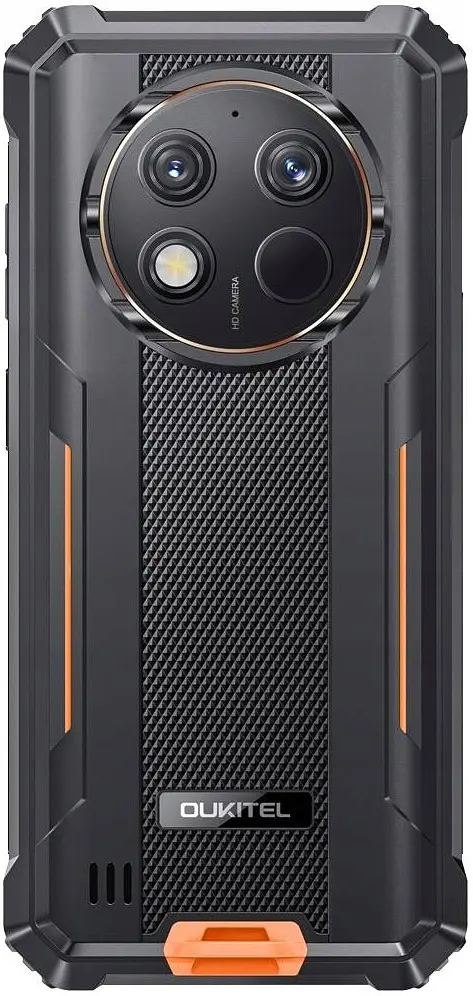 Смартфон Oulitel WP28S 65"HD+ /4GB/128GB T606 /10600mAh /13+5Мп/ IP69K /NFC Orange - фото 6