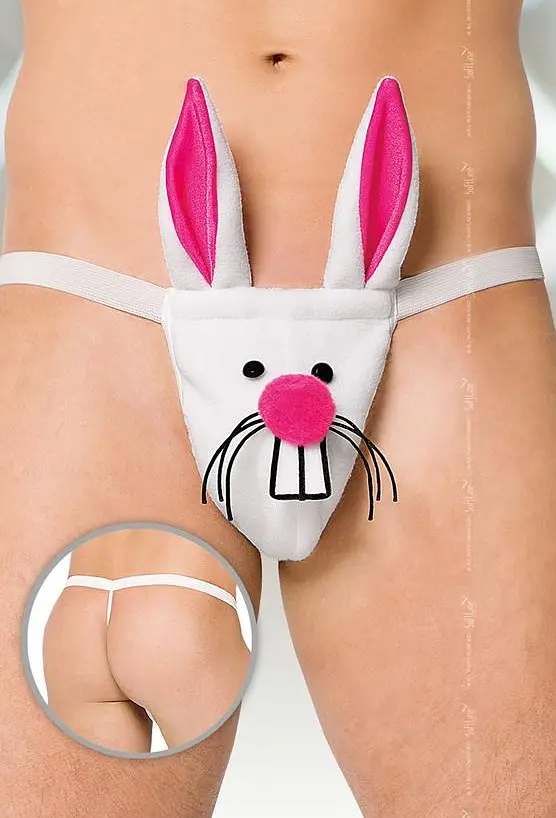 Трусики з кроликом Thong 4442 Soft Line для любителів дивувати і підкорювати SoftLine 5591444220; 89-5591444220 24256 - фото 2