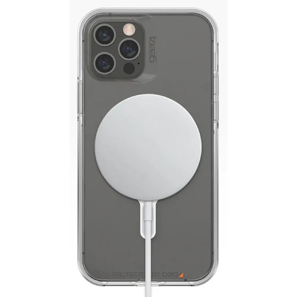 Оригинальный противоударный чехол Gear4 Crystal Palace MagSafe для iPhone 12 Pro Max (6.7") Clear (702007476) - фото 6