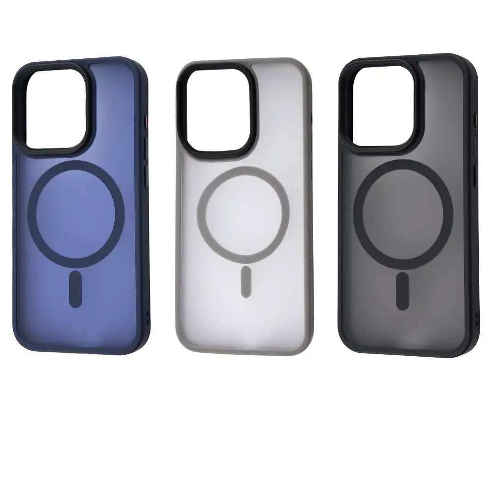 Чохол WAVE Matte Insane Case with Magnetic Ring iPhone 15 Pro Max в асортименті