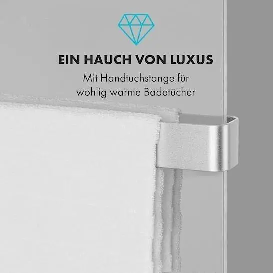 Инфракрасный обогреватель для ванной комнаты Klarstein Hot Spot Crystal Reflect Smart (10035063) - фото 5