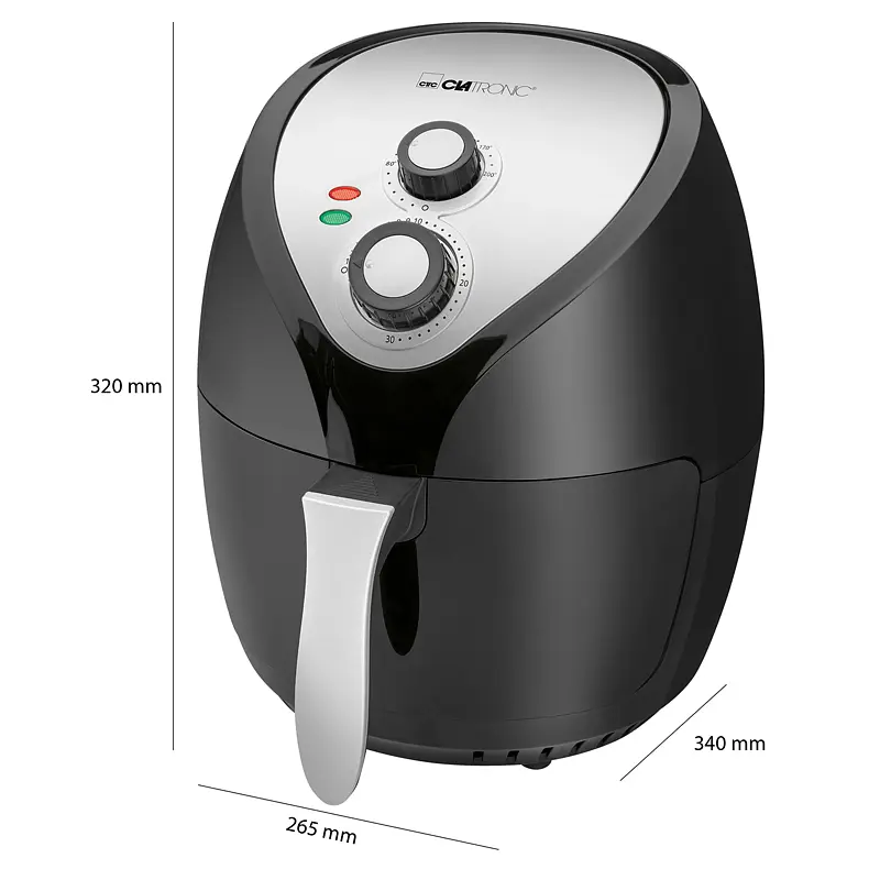 Мультипіч CLATRONIC FR 3699 H Hot Air Fryer - фото 2