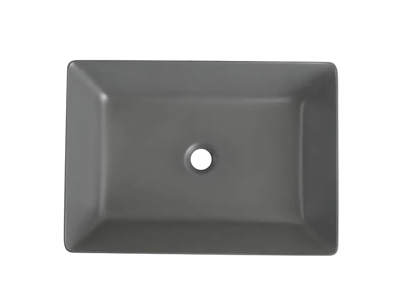 Умивальник накладний Mixxus Premium Quadro-0108 550x390x145 мм MP6652, Графит - фото 4