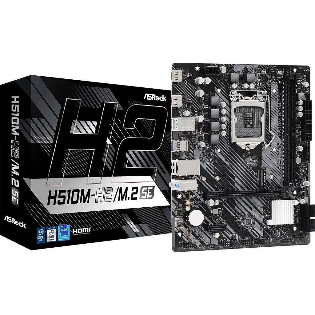 Материнська плата ASRock H510M-H2/M.2 SE Socket 1200 - фото 2