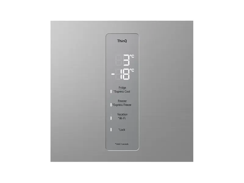 Холодильник з морозильною камерою LG GC-B509FNMW - фото 2