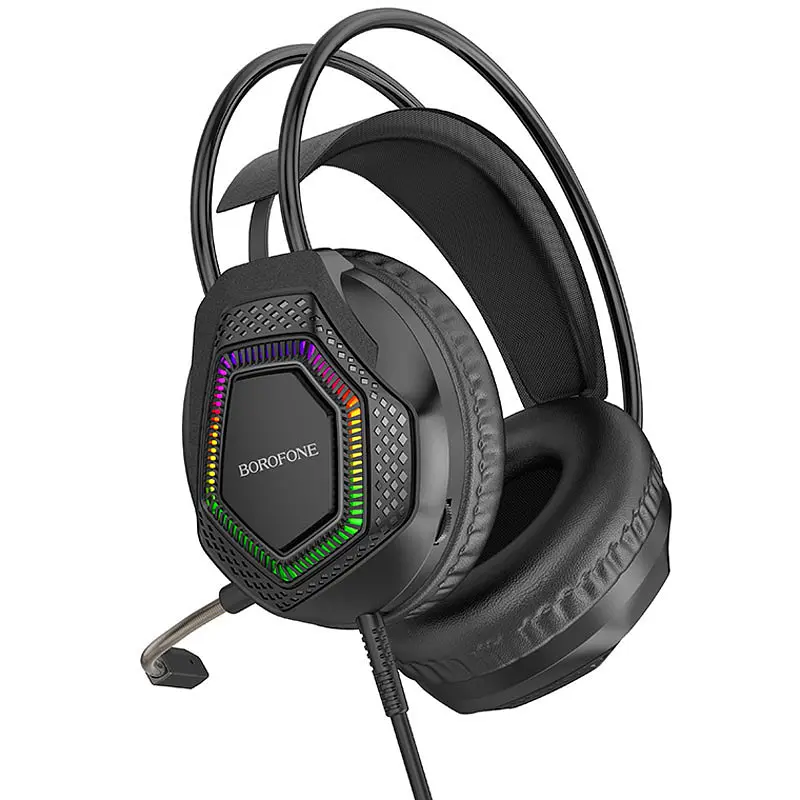 Навушники ігрові Borofone BO105 Thunder gaming headphones чорні - фото 2