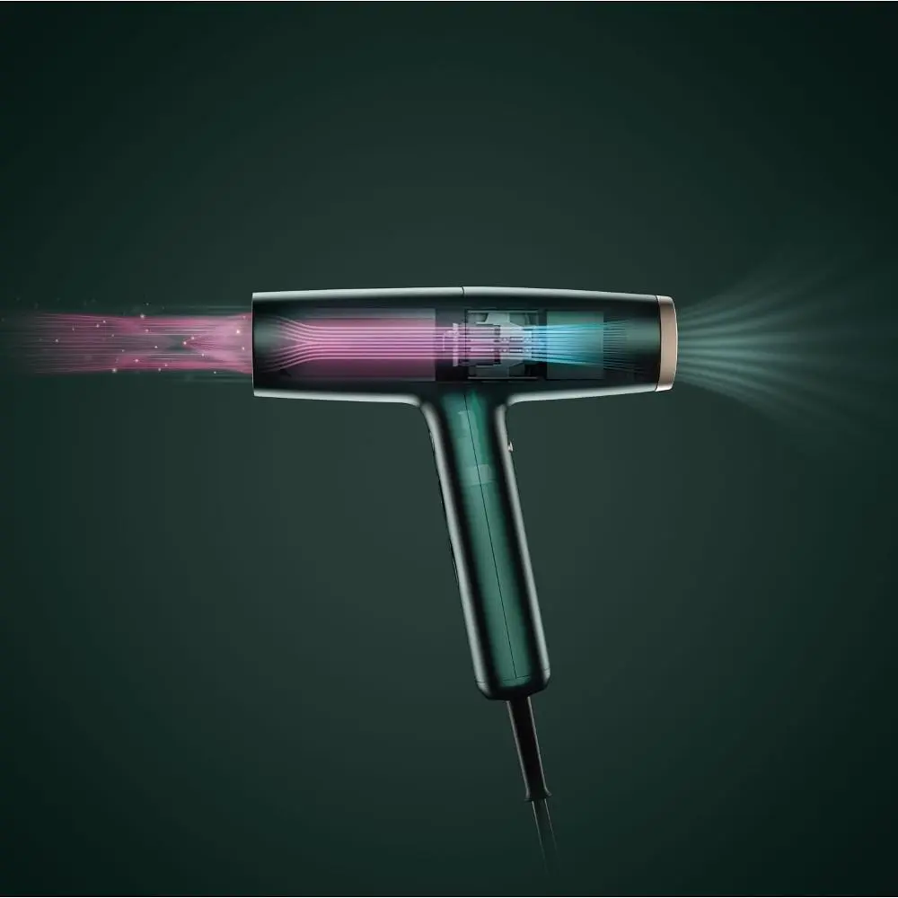 Фен Babyliss Air Power Pro 1700 Вт зелений (D6555DE) - фото 16