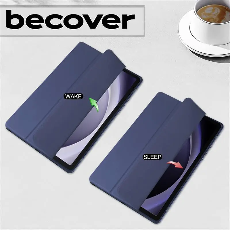 Чохол-книжка BeCover Soft Edge для Samsung Galaxy Tab A9+ SM-X210/SM-X215/SM-X216 11.0 Насичено-синій (710367) - фото 3