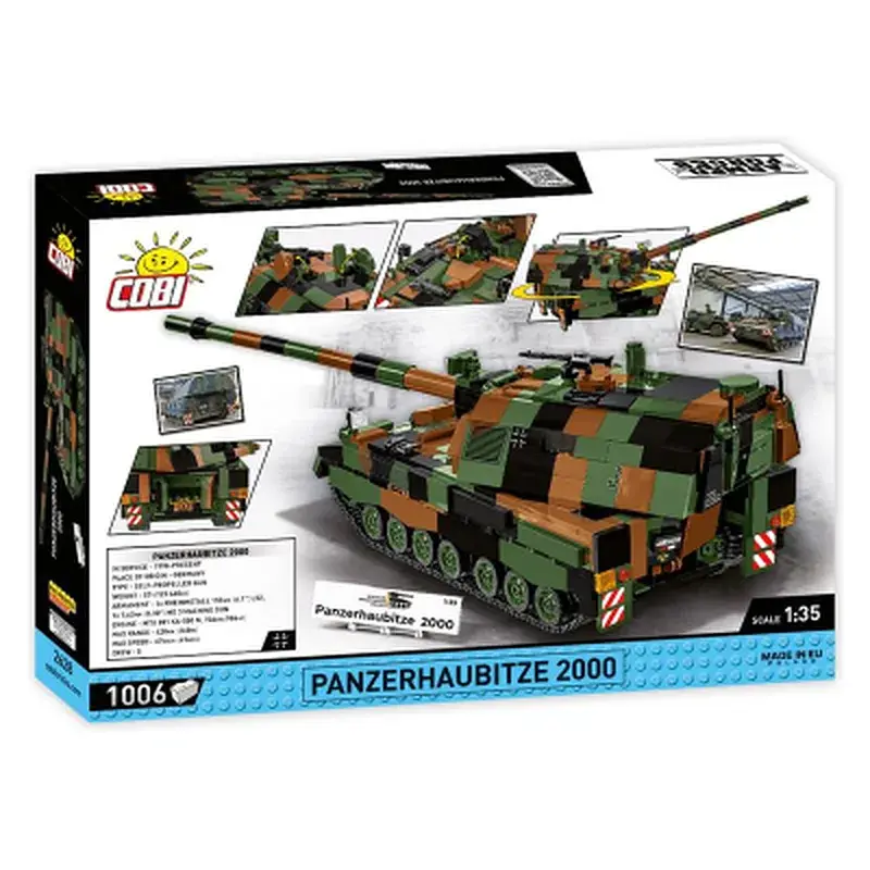 Конструктор Cobi САУ PzH 2000, 1006 деталей (COBI-2628) - фото 5